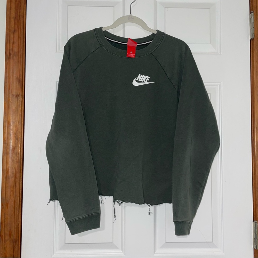 Nike Olive Green Sweatshirt